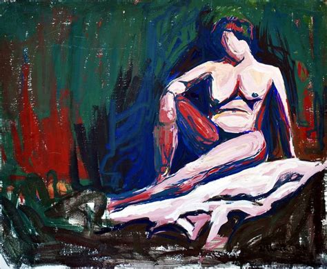 Nude III Painting By Kyriakos Thouki Saatchi Art