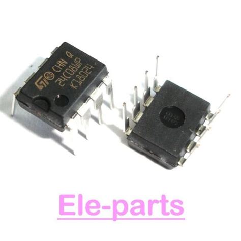 5 PCS M24C08 WBN6P DIP 8 24C08WP 8 Kbit serial I²C bus EEPROM