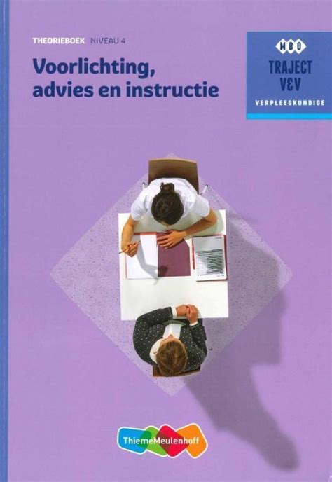 Traject V V Voorlichting Advies En Instructie Theorieboek Niveau