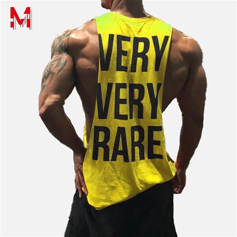 Buy Gyms Clothing Singlet Racerback Tank Top Men Fitness Stringer Vest