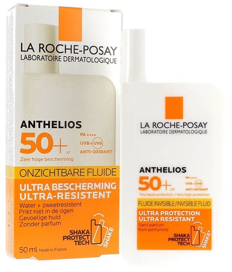 Anthelios Shaka Fluide Invisible Sans Parfum Spf 50 La Roche Posay