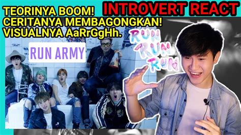 INTROVERT REACT TO BTS 방탄소년단 RUN Official MV YouTube