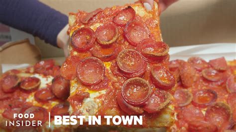 The Best Pepperoni Pizza In Nyc Best In Town Food Insider Youtube