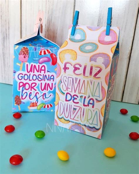 KIT IMPRIMIBLE MILKBOX SEMANA DE LA DULZURA 2023 NINARTE