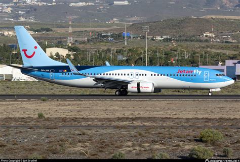 OO JAV Jetairfly Boeing 737 8K5 WL Photo By Jost Gruchel ID 593001