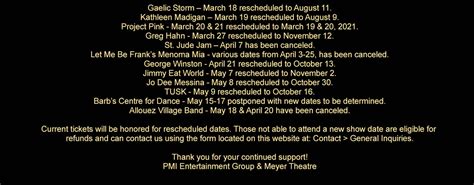 Meyer Theatre | Green Bay, WI