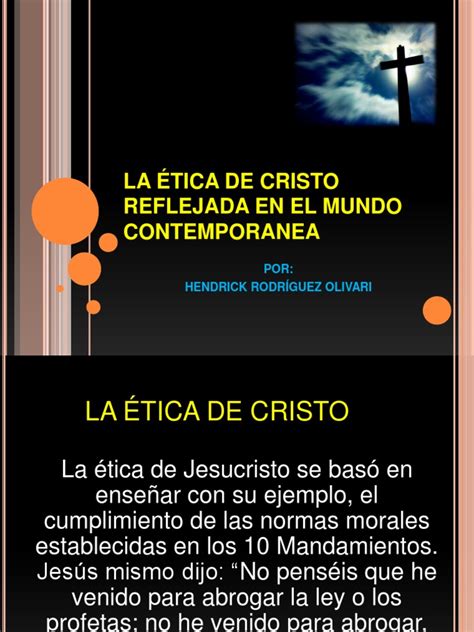 Las Ética De Jesucristo Reflejada En El Mundo Contemporáneo Mahoma