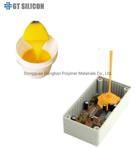 Insulation Material RTV Liquid Electronic Potting Silicone For PCB