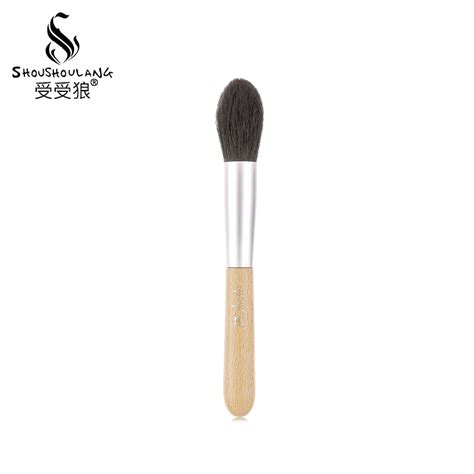 Shoushoulang Professional Handmade Make Up Brush Rounded Blush