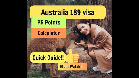 Visa Step By Step How To Calculate Points For Australian Pr