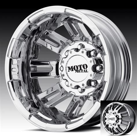 Moto Metal MO963 Dually Chrome PVD Custom Wheels Rims - MO963 / Dually - Moto Metal Discontinued ...