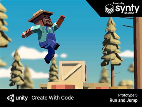 Create With Code Prototype 3 Run And Jump 자습서 Unity Asset Store