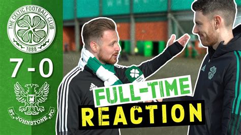 Celtic St Johnstone Celtic Ain T Stopping Full Time