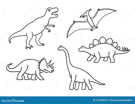 Dinosaur Outline