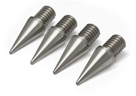 Buy Precisiongeek 14284052 M6 10mm Dia Stainless Solid Speaker Spikes