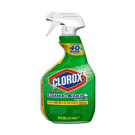 Clorox Clean Up All Purpose Cleaner With Bleach Spray Bottle Original 24 Oz