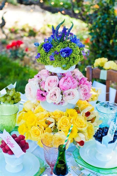 Sommerparty Deko Drei Erfrischende Und Farbenfrohe Themen Flower