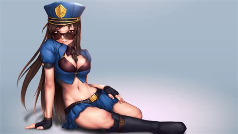 League Of Legends Officer Caitlyn Wallpaper