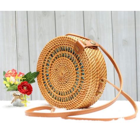 Jual Tas Etnik Anyaman Rotan Khas Lombok Shopee Indonesia