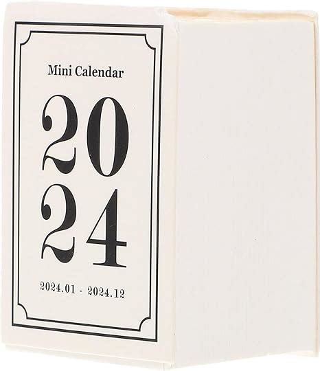 Miniature Desk Calendar 2024 Tear Off Calendar 2024 Tear Off Pages 365