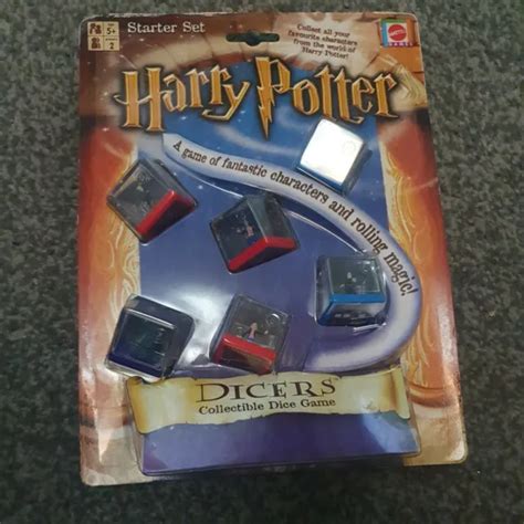 MATTEL HARRY POTTER DICERS Collectible Dice Game Starter Set Sealed