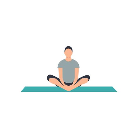 Female yoga. Vector illustration of beautiful cartoon woman. 2953496 Vector Art at Vecteezy