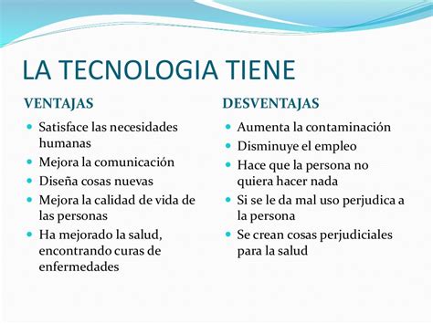 La Tecnologia