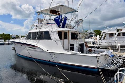 1979 Hatteras 53 Sportfish Convertible Boat For Sale Waa2