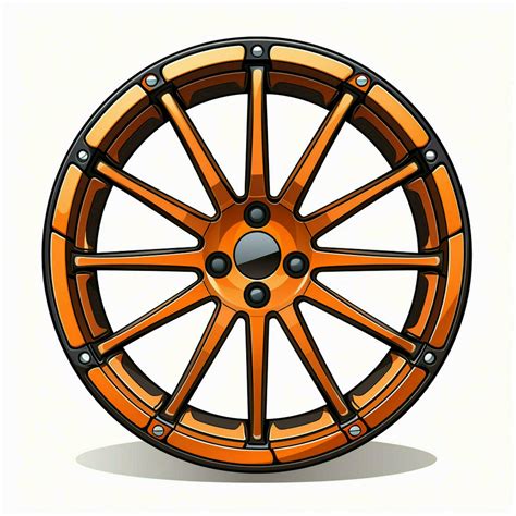 Wheel 2d cartoon vector illustration on white background h 30695476 ...