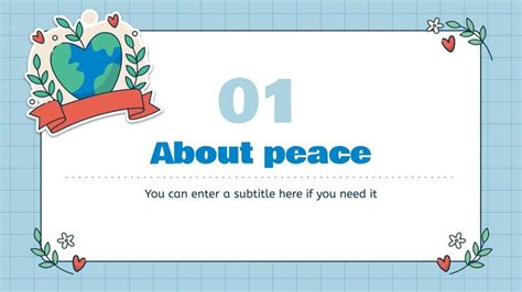 Activities for International Peace Day | Google Slides & PPT