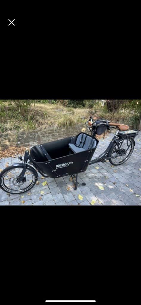 Cargo Bike Babboe City E Vendre Son Velo