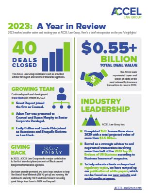 Accel Law Group Publishes Year In Review Infographic Accel Law Group