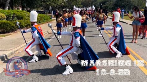 Marching In Savannah State University Marching Band 2022 Powerhouse