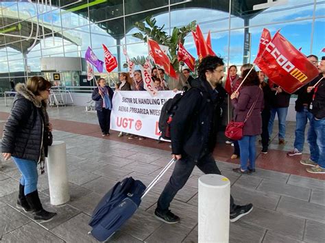 Incidencia M Nima De La Huelga De Iberia En El Aeropuerto Alicante