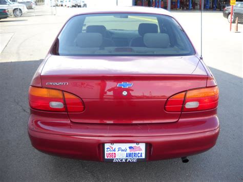 Chevrolet Prizm 2002 Red Sedan Gasoline 4 Cylinders Front Wheel Drive