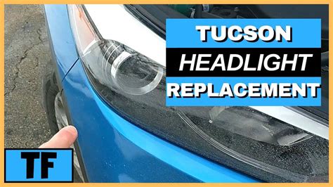 Hyundai Tucson Headlight Low Beam Bulb Replacement How