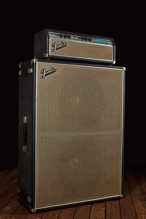 Fender 1969 Bassman Export Amp 2x15 Cabinet Drip Edge Basszusgitár Erősítő