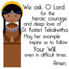 Saint Kateri Tekakwitha