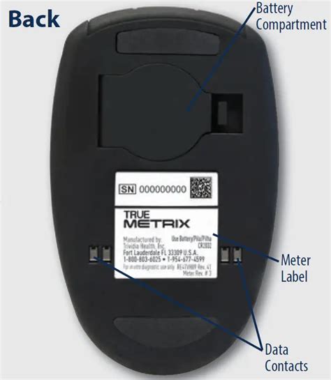 True Metrix B Mv Fac Self Monitoring Blood Glucose System User Guide