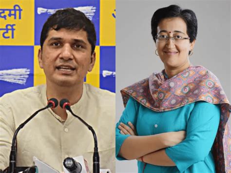 Delhi Atishi Saurabh Bharadwajs Names Proposed For Cabinet Mins