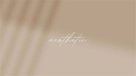 Download Embrace Effortless Style With This Aesthetic Beige Background