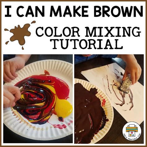 How To Make The Colour Brown By Mixing Paint Paint Color Ideas