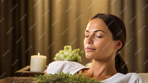 Premium Photo Selfcare And Spa Ritual Synergy Between Ancient