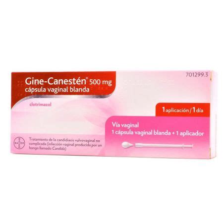 GINE CANESTEN 100 Mg G CREMA VAGINAL 1 TUBO 5 G