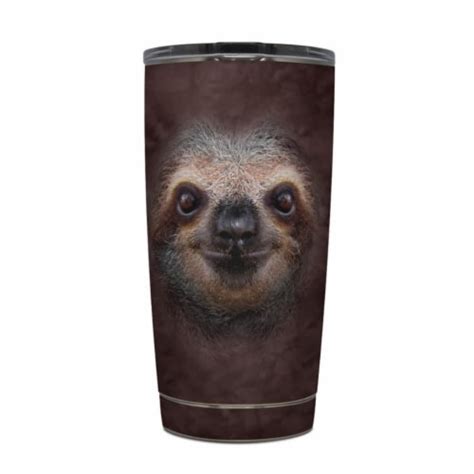 DecalGirl Y20 SLOTH Yeti Rambler 20 Oz Tumbler Skin Sloth 1 Smith