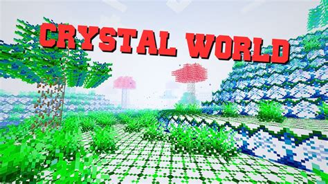 I Went To The Crystal World In Crazy Craft Crazy Craft Updated Episode 13 Youtube