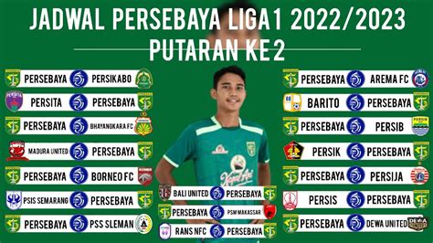 Jadwal Persebaya Liga Homecare