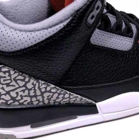 Nike ナイキ Air Jordan 3 Retro Og 854262 001 エア ジョーダン 3 レトロ オリジナル ブラック X ファイヤーレッド セメント グレー スニーカー