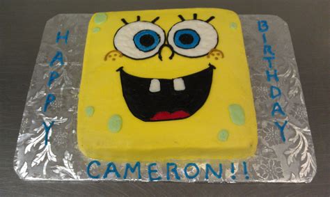 spongebob face cake | Cupcake cakes, Cake, Cake cookies