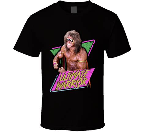 The Ultimate Warrior Wrestling Wrestler T Shirt